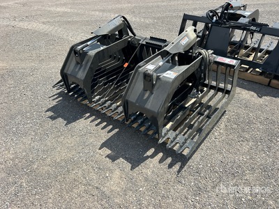 Stout HD72-3 72 in Skeleton Skid Steer Grapple Bucket (Unused)
