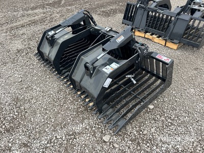 Stout HD82-3 82 in Skeleton Kompaktlader-Greifschaufel (Unused)