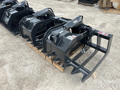 Stout XHD84-6 84 in Root Skid Steer Grapple (Unused)