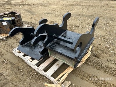 Quantity of (2) 19 in Excavator Top Plates
