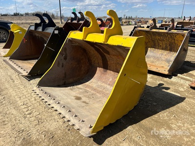 Cat 66 in Q/C Cleanup Excavator Bucket - Fits Volvo 290