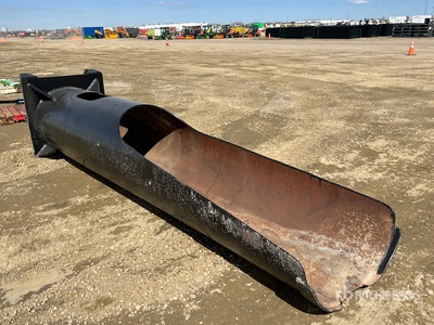 144 in Wheel Loader Gravel Spoon - Fits John Deere