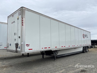 2023 Wabash DVDBHPC 53 ft x 102 in T/A Van Trailer