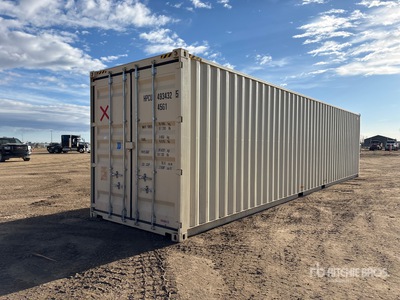 2025 40 ft High Cube Storage Container