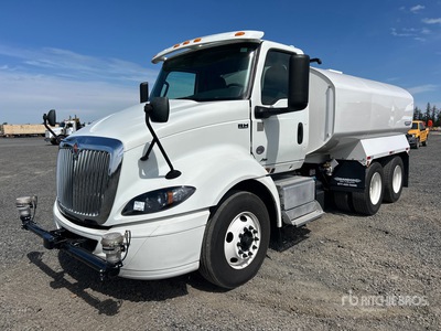 2021 International RH613 3500 gal 6x4 Water Truck