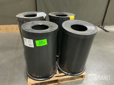 (4) Trash Cans