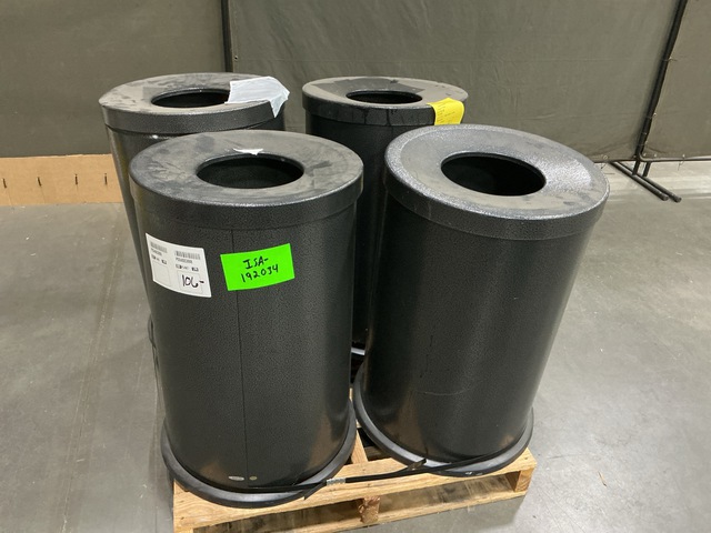 (4) Trash Cans
