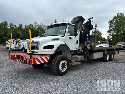 2008 Effer 370.11/4S 29320 lb Knuckle Boom on 2008 Freightliner M2106 6x6 Knuckle Boom Truck