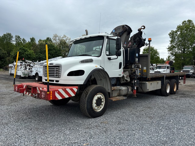 2008 Effer 370.11/4S 29320 lb Knuckle Boom on 2008 Freightliner M2 106 6x6 Boom Truck