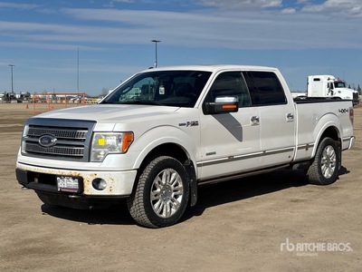 2012 Ford F-150 Platinum 4x4 Crew Cab Pickup