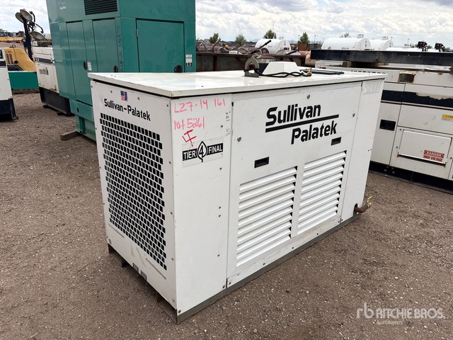 Sullivan D210UHJD4PTOW 210 cfm Skid-Mounted Air Compressor