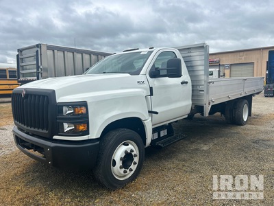2023 International CV515 4x2 Platte vrachtwagen