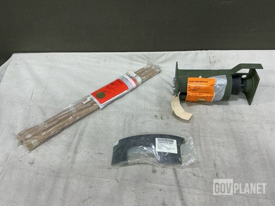 (1) Air Spring, (108) Cushioning Pads, (3) Steering Rods & Assorted Items