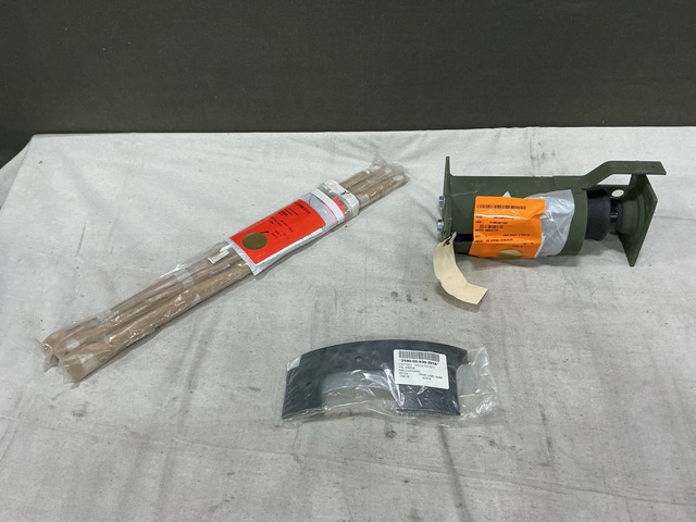 (1) Air Spring, (108) Cushioning Pads, (3) Steering Rods & Assorted Items