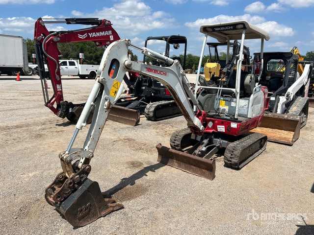 2017 Takeuchi TB216 Hybrid Mini Excavator
