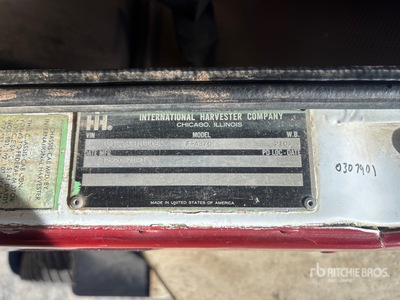 1979 International Harvester Cabeza Tractora Cabina Corta