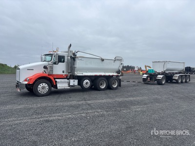 2007 Kenworth T800 8x4 Conjunto de Transferencia