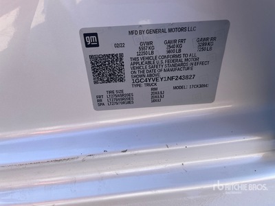 2022 Chevrolet Silverado 3500HD 4x4 Crew Cab Pickup