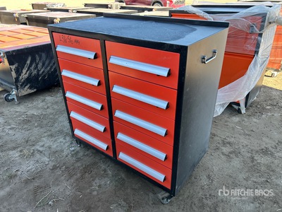 3 ft 1 in 10-Drawer Workbench