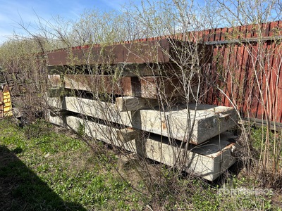 Quantity of (4) Steel Framed Concrete Plant Pad