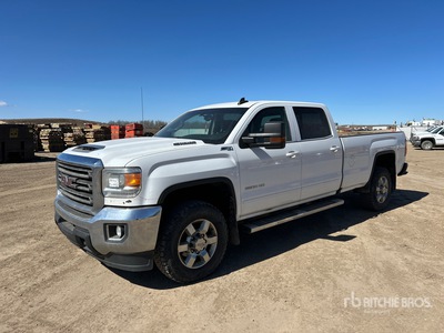 2018 GMC 3500HD SLE 4x4 Crew Cab Pickup