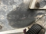Frame Stamp Serial Number/VIN Photo