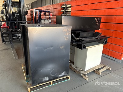 Quantity of (6) Pallets of File Cabinets & Modular Furniture Parts