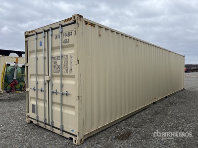 2025 40 ft High Cube Storage Container