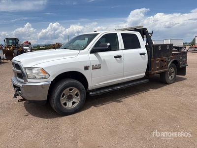 2014 Ram 2500 4x4 Crew Cab HD Flatbed Truck