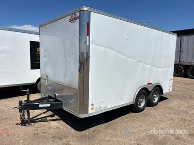2019 Forest River 14 ft T/A Enclosed Trailer