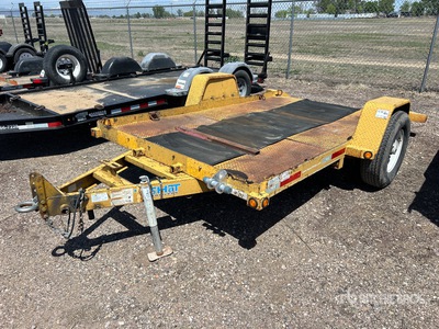 2012 Top Hat SAET12X7-6E-F 12 ft S/A Utility Trailer