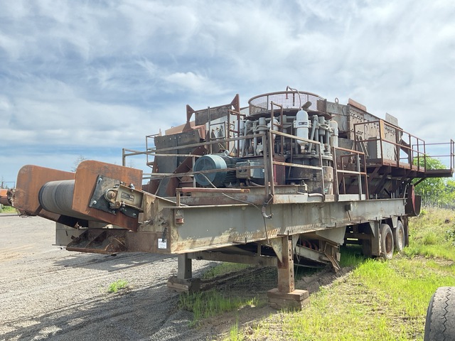 Balzer 8x36 Portable Cone Crushing Plant