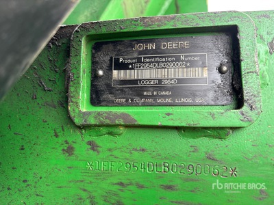 2011 John Deere 2954D Butt-n-Top Log Loader