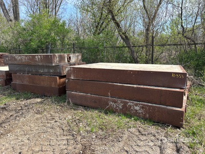 Quantity of Steel Framed Concrete Plant Pad