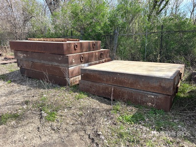 Steel Framed Concrete Plant Pads