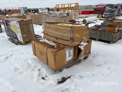 Quantity of (3) Encon SCBA Wall Case with Internal Chauffage d'appoint (Unused)