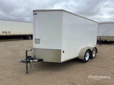 2007 Royal 12 ft T/A Rimorchio chiuso