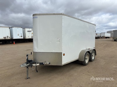 2008 Royal 12 ft T/A Rimorchio chiuso