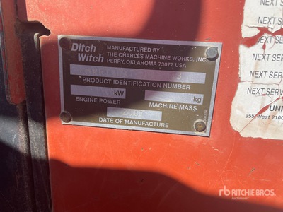 2007 Ditch Witch 溝掘り機