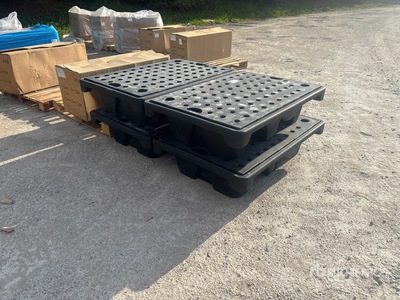 Quantity of (4) Drum Spill Containment Tank