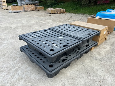 Quantity of (4) Drum Spill Containment Pallet