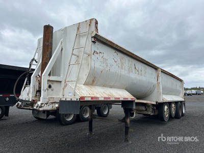 1997 Western 36 ft Quad/A Remorque à benne basculante arrière