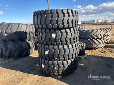 Quantity of (4) Marcher 20.5R25 Tires (Unused)