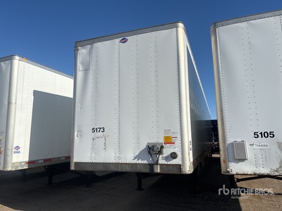 2018 Utility VS2DX 53 ft x 102 in T/A Van Trailer