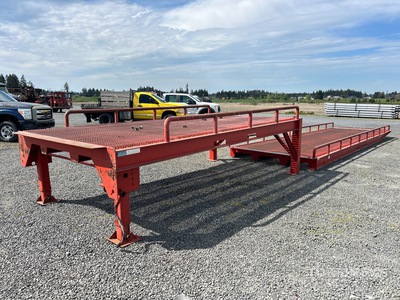WM Manufacturing 45ft Portable Loading Ramp
