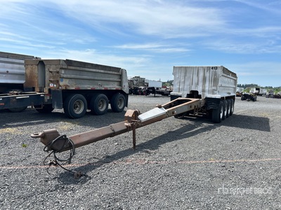 1992 Beall 17 ft 6 in Quad/A Aluminum Rimorchio ribaltabile pup dump