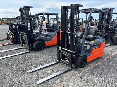 2022 Toyota 8FBE20U 3180 lb 電動フォークリフト
