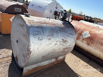 500 gal Skid Mounted Steel Fuel Tank