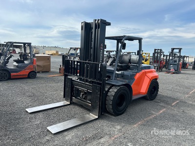 2024 Toyota 8FGC70U 13300 lb フォークリフト