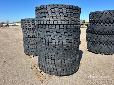 Quantity of (4) 23.5R25 Tires (Unused) - Fits Wheel Loader